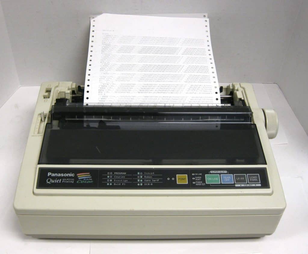 Dot matrix printer IGCSE ICT