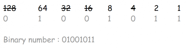 Numbers in Binary - Binary