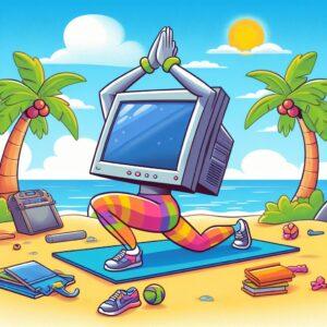All the legacy CRT monitors have retired and taken up beach yoga.