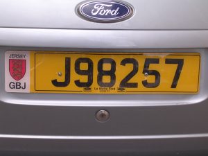 number plate