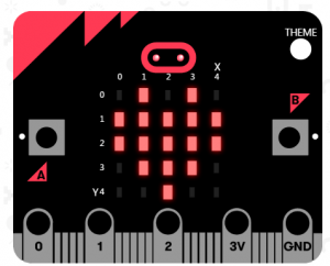 microbit heart