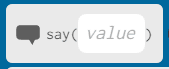 sayvalue