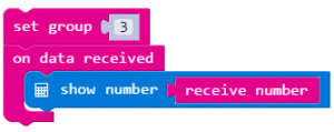 receiver code wireless microbit