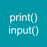 Lesson 1 Input and Print