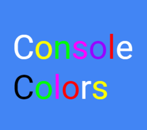 Python tutorial how to add console colors without installing a 3rd party module