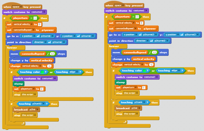 Cannonball Code Scratch Game Video Tutorials