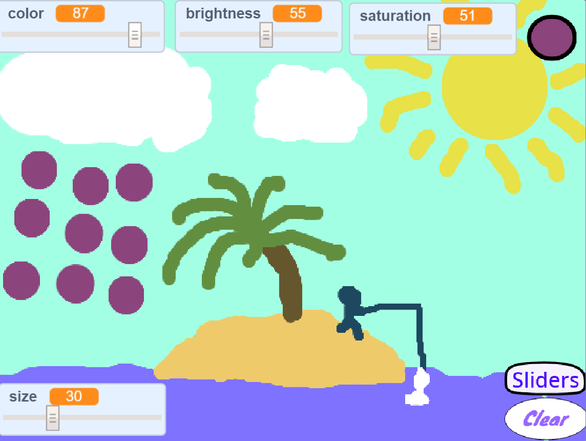 Paint game. Игра пейнт. Игра на скретч с лего. Tutorial игра. Scratch Paint.